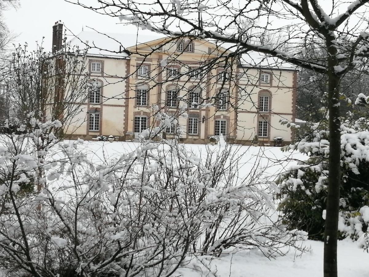 Appartement André Le Nôtre dans château XIX ème Bracquetuit Extérieur photo